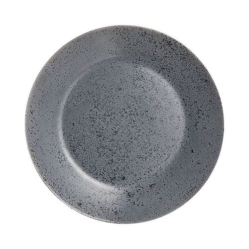 Piatto piano nero 25 cm Ardesia