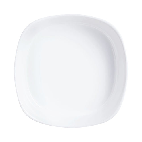 Plat de cuisson blanc 20 x 20 cm Smart Cuisine Carine