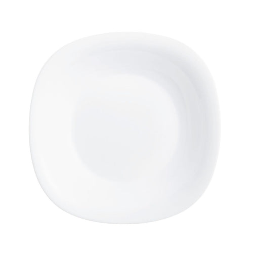 Assiette creuse blanche 21 cm Carine