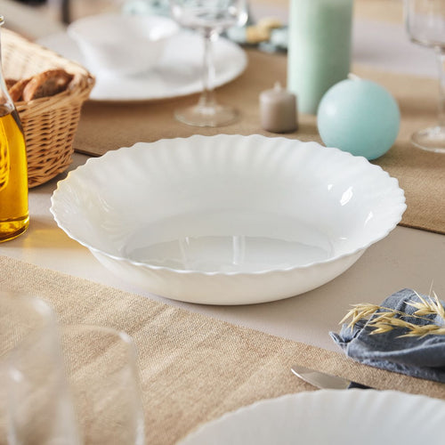 Piatto bianco 28 cm Feston