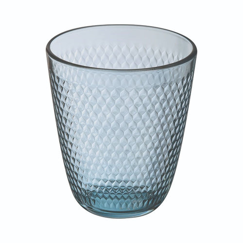 Bicchiere blu da 31 cl con nappa colorata