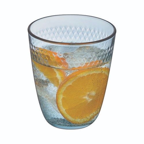 Bicchiere blu da 31 cl con nappa colorata