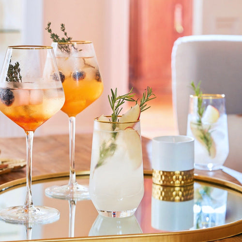 40 cl Ultimate Gold Rim Tall Glass