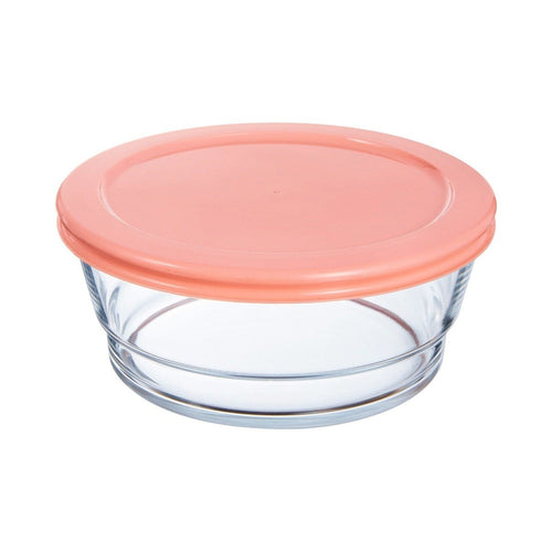 Ciotola Eat & Joy da 110 cl con coperchio arancione