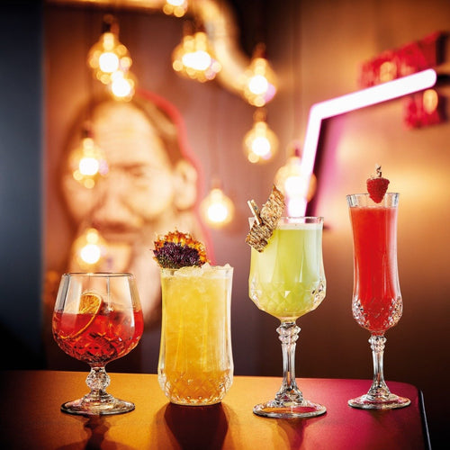 4 Longchamp 12 cl flutes