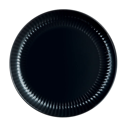 Assiette plate 25 cm Cottage Noir