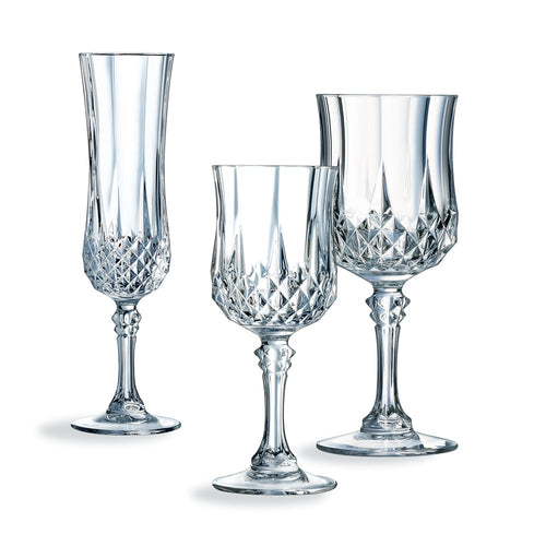 Ensemble 18 verres à pied Longchamp