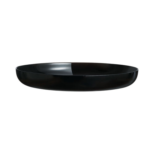 Assiette à Mezzé creuse noire 30 cm Friend