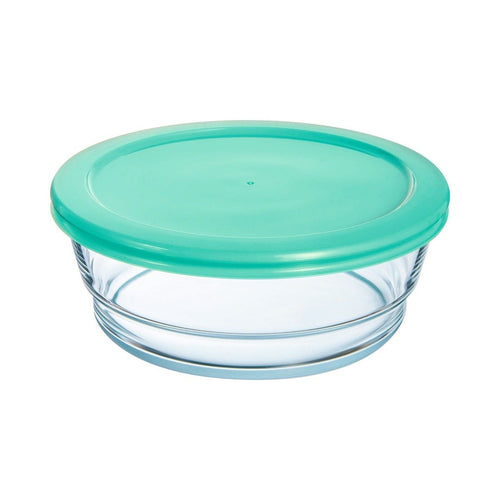 Ciotola Eat & Joy da 135 cl con coperchio turchese