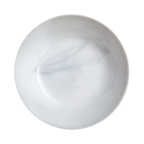 Assiette creuse grise 20 cm Diwali Marble