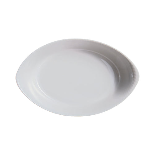 Plat ovale 32x20 Smart Cuisine Wavy Granit