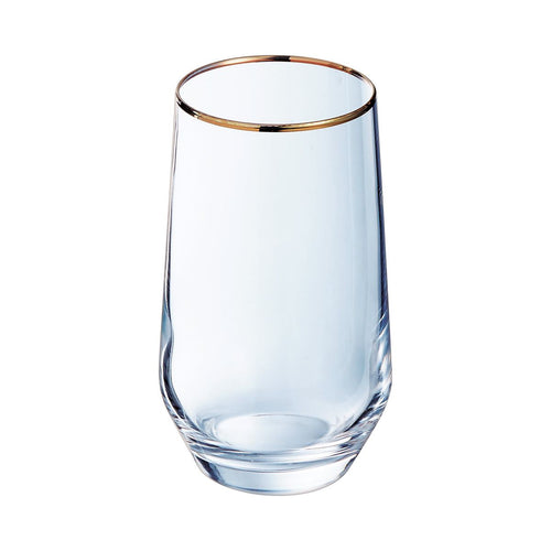 40 cl Ultimate Gold Rim Tall Glass