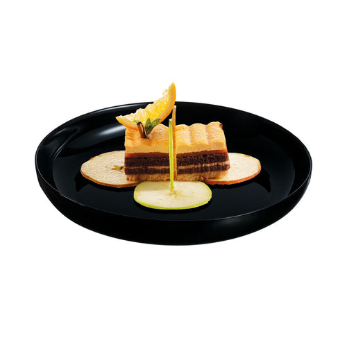 Assiette à couscous noire 25 cm Friend