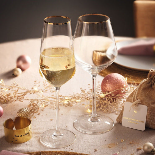 Ensemble 16 verres Ultime Bord Or