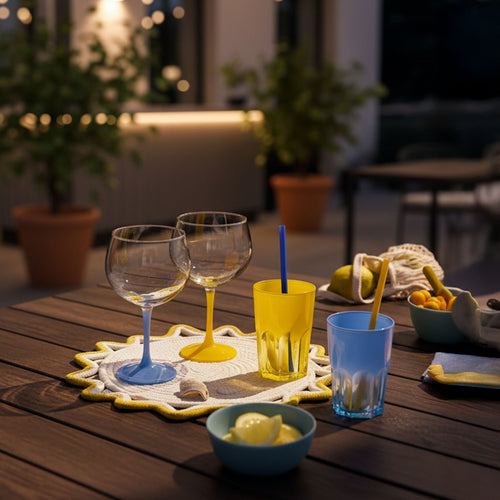 Verre 40 cl bleu Summer Pop - 2