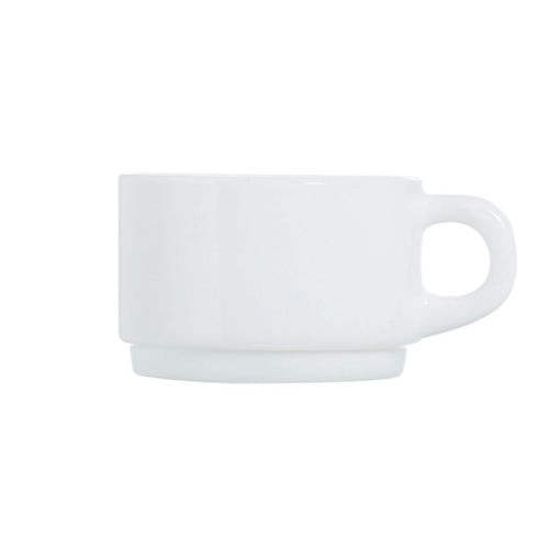 Tasse blanche 14 cl Empilable