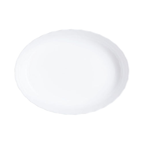 Plat de cuisson blanc 31,9 x 24,5 cm Smart Cuisine Trianon - 2
