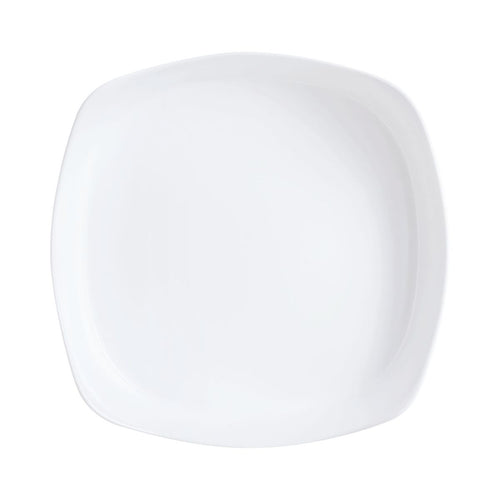 Plat de cuisson blanc 26 x 26 cm Smart Cuisine Carine
