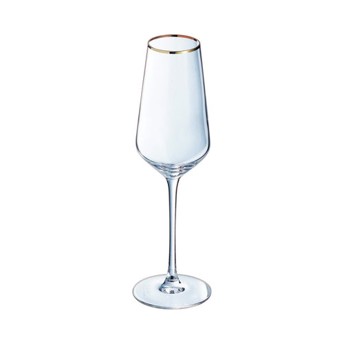 Flûte 23 cl Ultime Bord Or - 2
