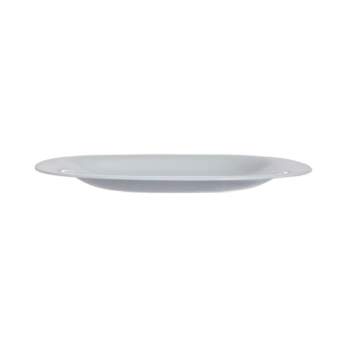Grey plate 29.1 x 27 cm Carine