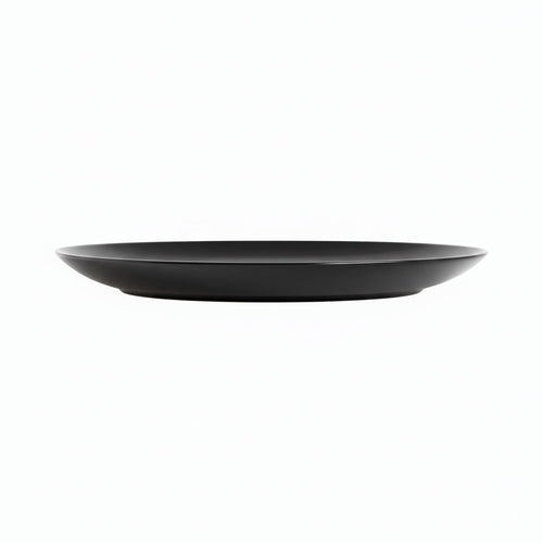 Piatto piano nero 25 cm Apy
