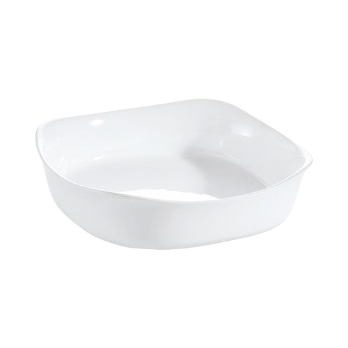 Plat de cuisson blanc 20 x 20 cm Smart Cuisine Carine