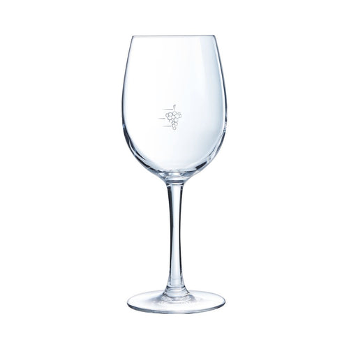 Verre à pied jaugé grappe 35 cl Cabernet