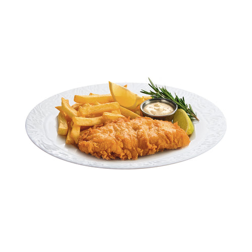 Assiette plate blanche 25 cm Danbury