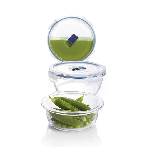 Lot de 3 boites rondes Pure Box Active