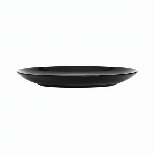 Black dessert plate 18 cm Apy