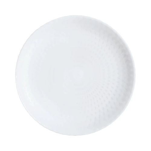 Assiette à dessert blanche 19 cm Pampille