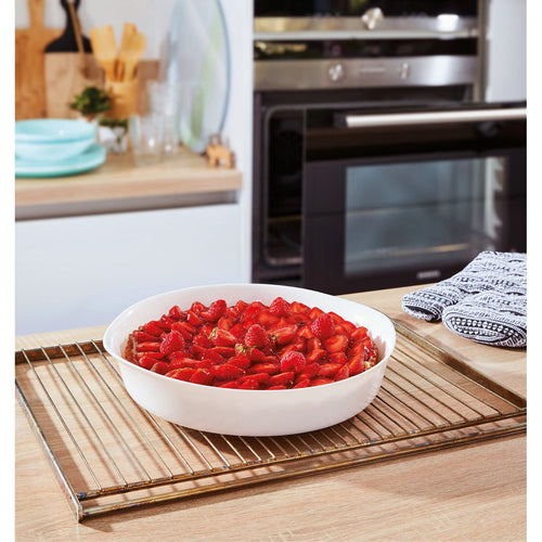 Moule à tarte Blanc 28 cm Smart Cuisine Carine - 2