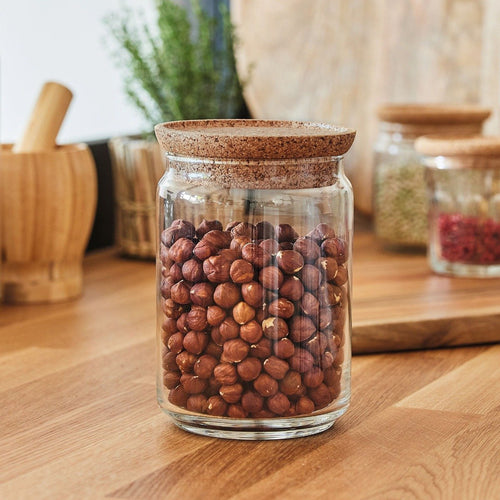 Lot de deux pots de conservation Pure Jar Cork - 1L + 0,5L