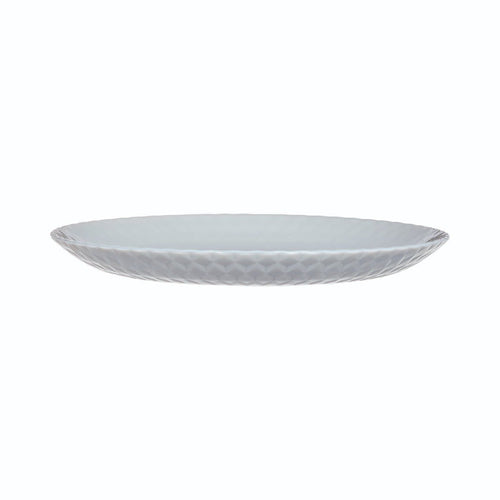 Assiette à dessert grise 19 cm Pampille