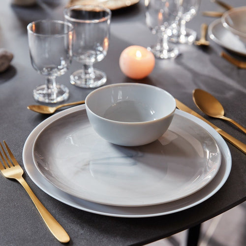 Service de table 24 pièces Diwali Marble
