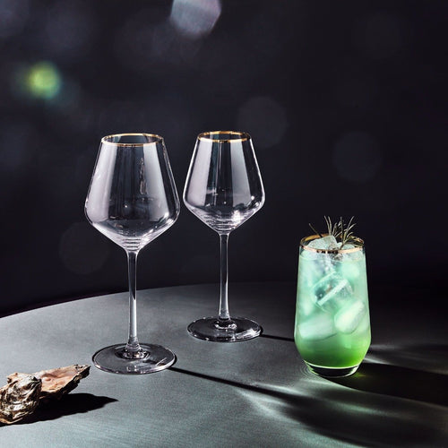 Ensemble 16 verres Ultime Bord Or - 2