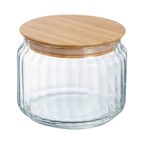 Pot 0.5L Nova Jar avec couvercle en bambou