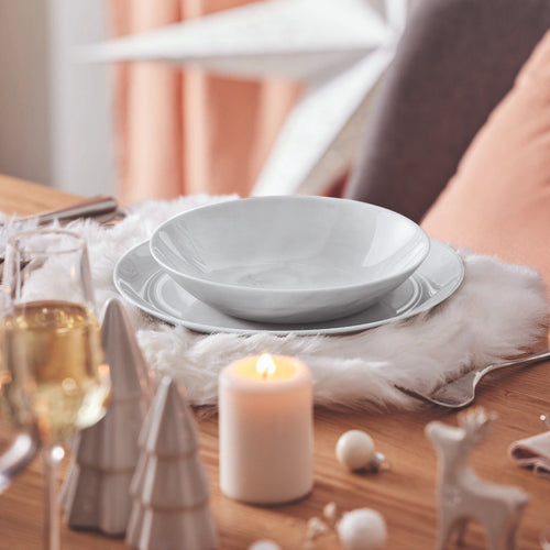 Service de table 24 pièces Diwali Marble