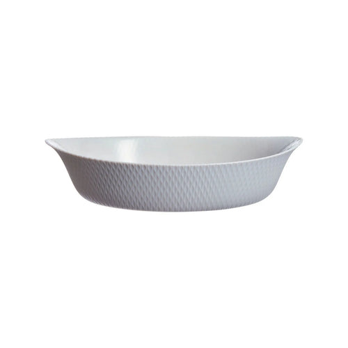 Plat ovale 32x20 Smart Cuisine Wavy Granit