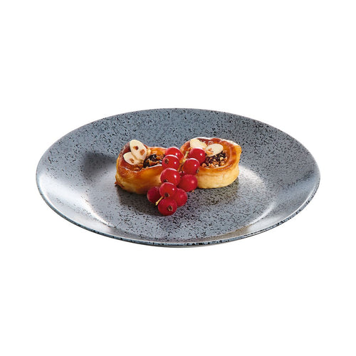 Assiette à dessert noire 18 cm Slate - 2