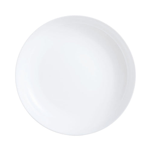Assiette à couscous blanche 25 cm Friend