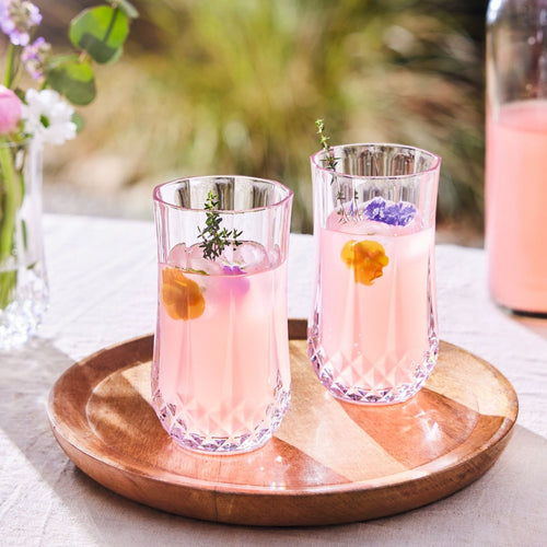 4 verres hauts 28 cl Longchamp - 2