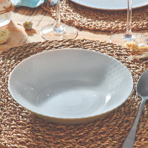 Assiette creuse grise 20 cm Pampille - 2