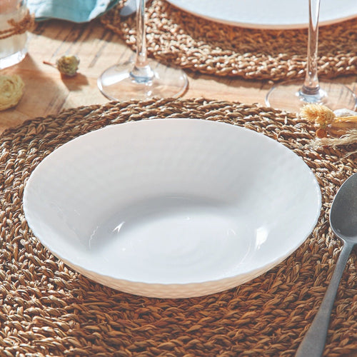 Service de table 19 pièces Pampille blanc