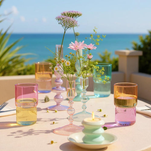 Ensemble 18 verres Candy Mix
