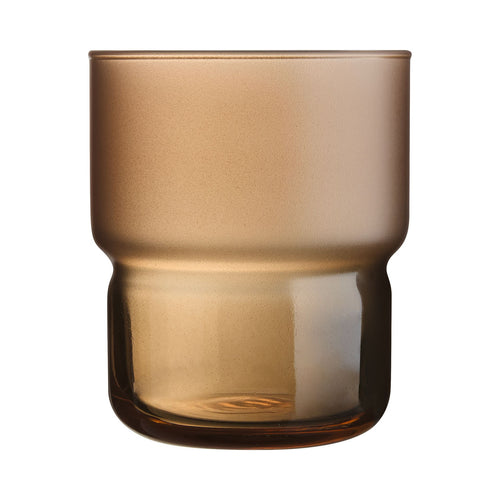 12 verres 27 cl en verre teinté Moka Delice